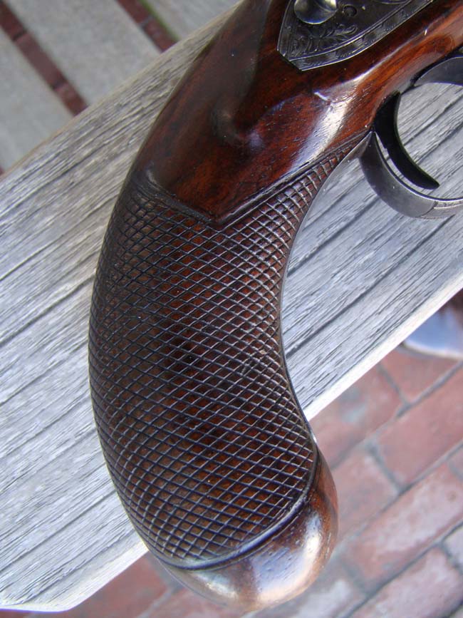 An exceptionally fine gentleman's flintlock travelling pistol by Clough & Sons, Bath, England, circa 1820. — image 8